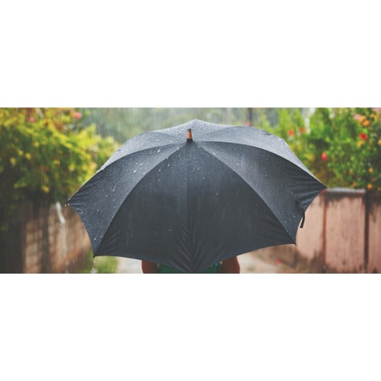 5692 - Ahşap Saplı Baston Şemsiye