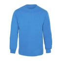 Bisiklet Yaka 2 İplik Sweatshirt Turkuaz