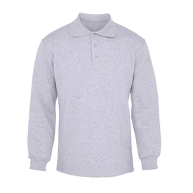 Polo Yaka 3 İplik Sweatshirt