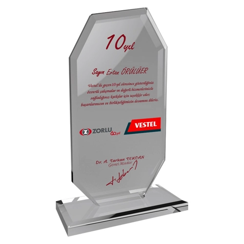 Kristal Plaket