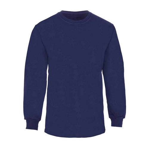 Bisiklet Yaka 2 İplik Sweatshirt Lacivert