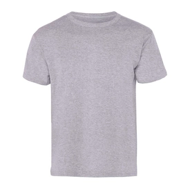 Bisiklet Yaka 1/24 Kompakt Penye Tişört Gri