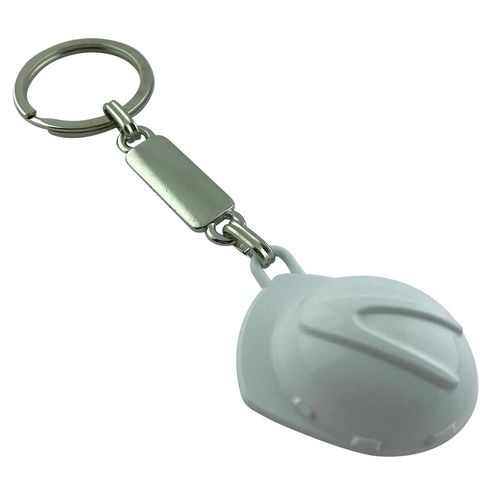 Plastik Baret Anahtarlık