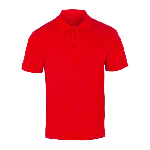 Open End Polo Pike Tişört Kırmızı